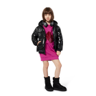 Paillettenbesetzte Stiefelette aus Textil KARL LAGERFELD KIDS 
                    GIRL