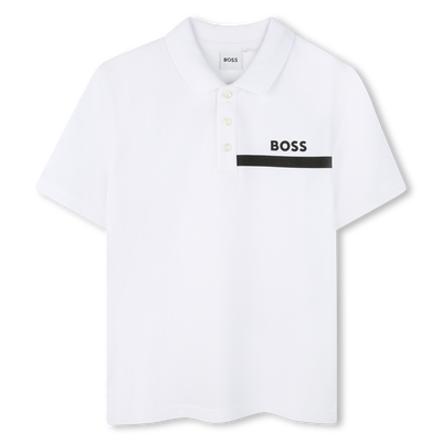 KURZ&Auml;RMELIGES POLOSHIRT BOSS BOY