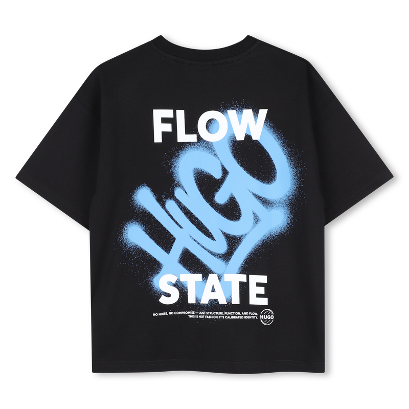 T-Shirt mit kurzen &Auml;rmeln HUGO 
                        BOY