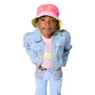 Bucket hat mit abzeichen BILLIEBLUSH 
                    GIRL