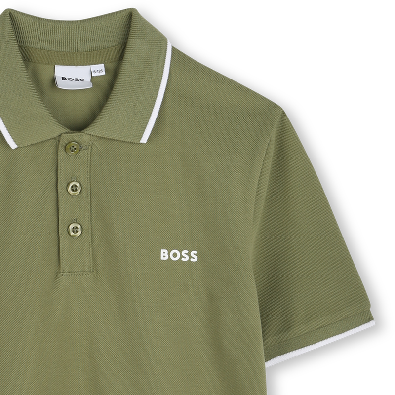 Poloshirt aus Pikee BOSS 
                        BOY