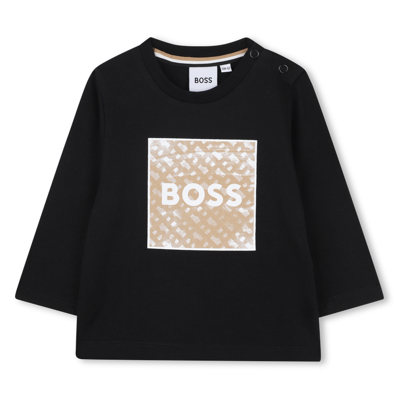 Langarm-T-Shirt BOSS 
                        BOY