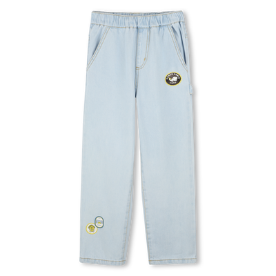 Jeans mit Siegel-Drucken KENZO KIDS BOY