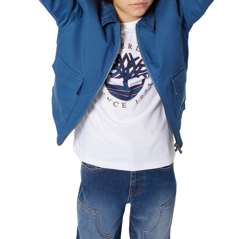 Kurzarm-T-Shirt mit Logo TIMBERLAND 
                        JUNGE