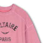 Kleid aus meliertem Fleece ZADIG VOLTAIRE 
                    GIRL