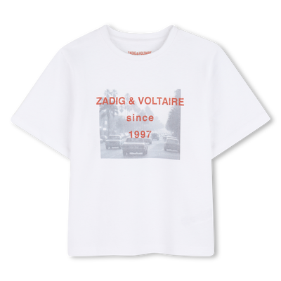 KURZ&Auml;RMELIGES T-SHIRT ZADIG & VOLTAIRE BOY