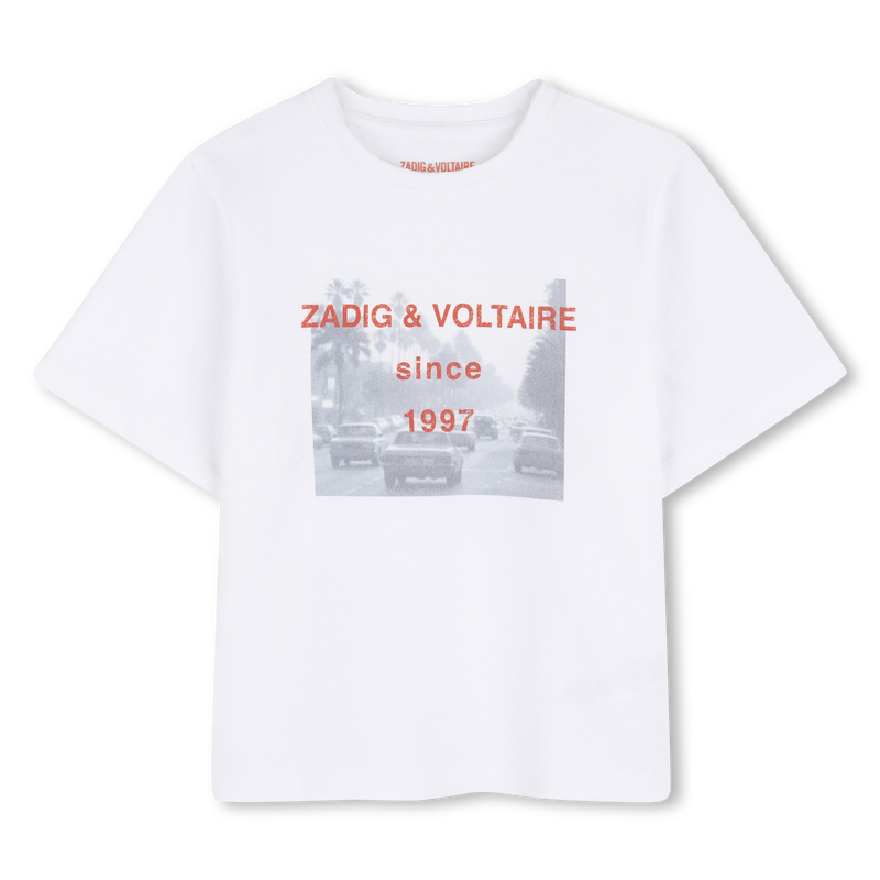 KURZ&Auml;RMELIGES T-SHIRT ZADIG & VOLTAIRE 
                        BOY