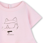 Kleid und leggings set KARL LAGERFELD KIDS 
                    GIRL