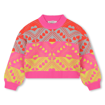Strickpullover mit Herzmuster BILLIEBLUSH GIRL