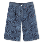 Jeans-Bermudas mit Druck KENZO KIDS 
                    BOY