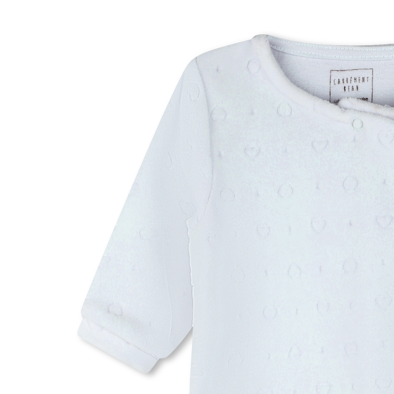 Strampler aus Samt CARREMENT BEAU 
                        GIRL