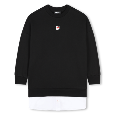 Lang&auml;rmeliges Shirtkleid DKNY GIRL