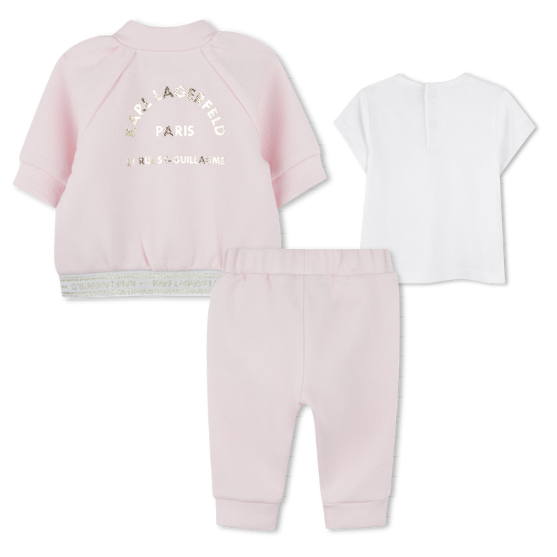 3-teiliges Joggingset KARL LAGERFELD KIDS 
                        GIRL
