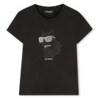 Kurz&auml;rmeliges T-Shirt KARL LAGERFELD KIDS 
                    GIRL