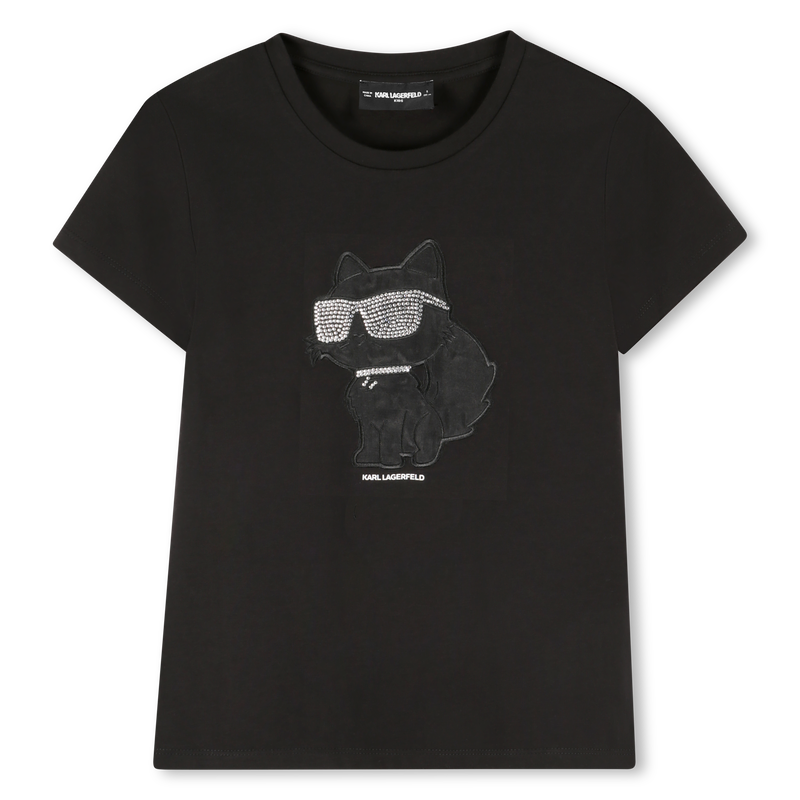 Kurz&auml;rmeliges T-Shirt KARL LAGERFELD KIDS 
                        GIRL