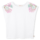 T-Shirt mit Pailletten BILLIEBLUSH 
                    GIRL