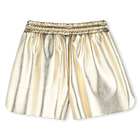 Goldene Shorts aus Kunstleder BOSS 
                    GIRL