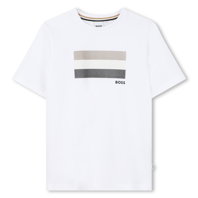 KURZ&Auml;RMELIGES T-SHIRT BOSS 
                        BOY