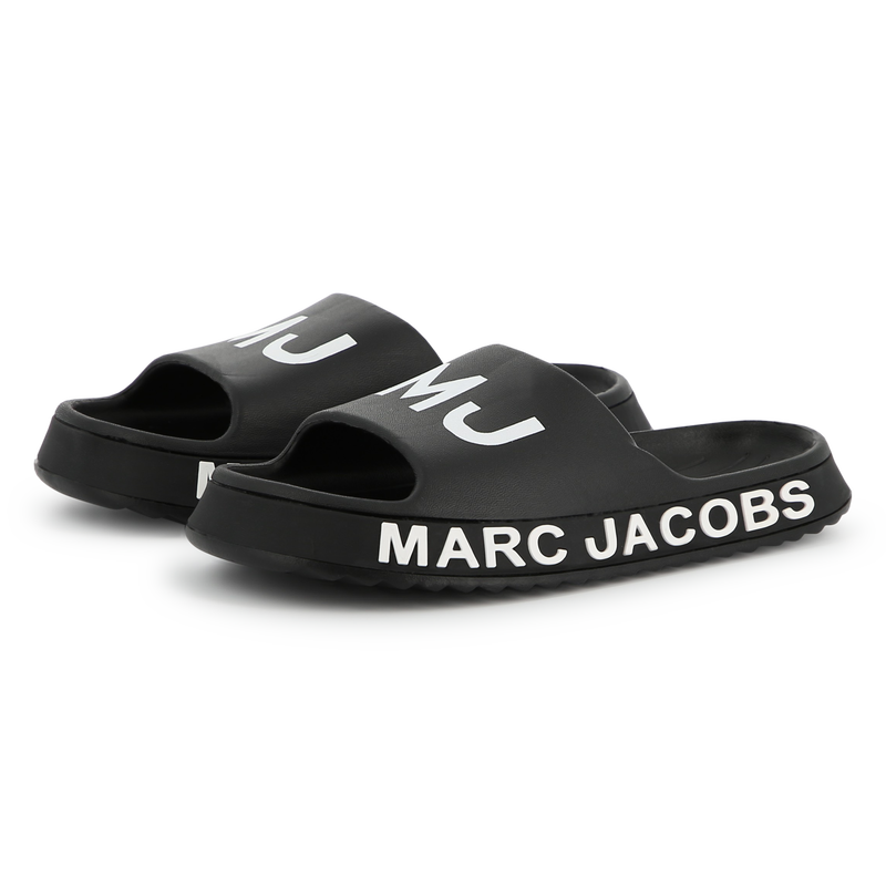 Pantoletten mit Markenlogo MARC JACOBS 
                        BOY