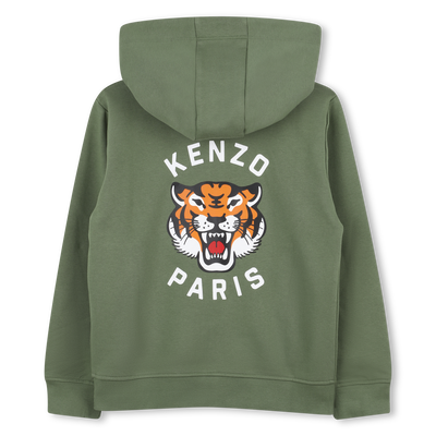 Sweatjacke mit Kapuze KENZO KIDS BOY
