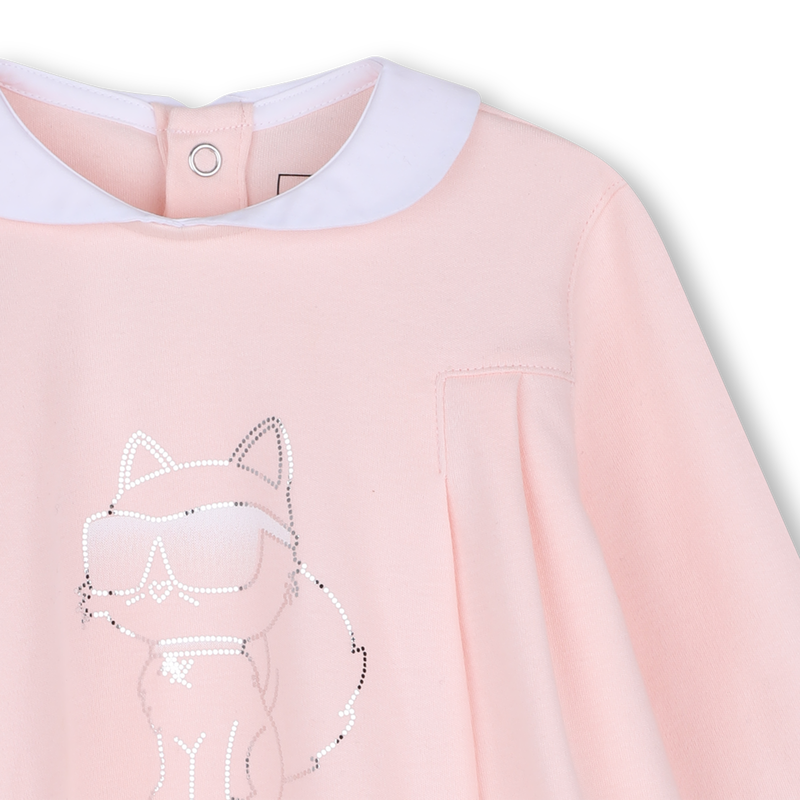 Langarmkleid KARL LAGERFELD KIDS 
                        GIRL