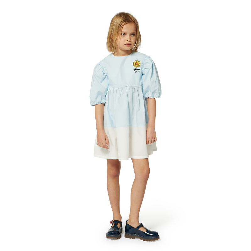 Ausgestelltes Kleid KENZO KIDS 
                        GIRL