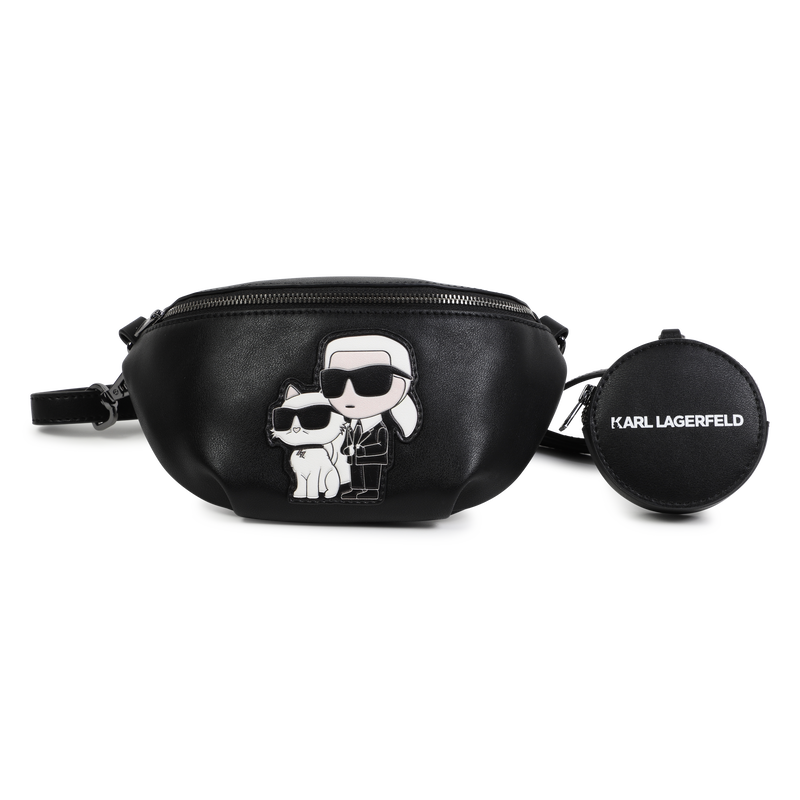 Bauchtasche und Portemonnaie KARL LAGERFELD KIDS 
                        GIRL
