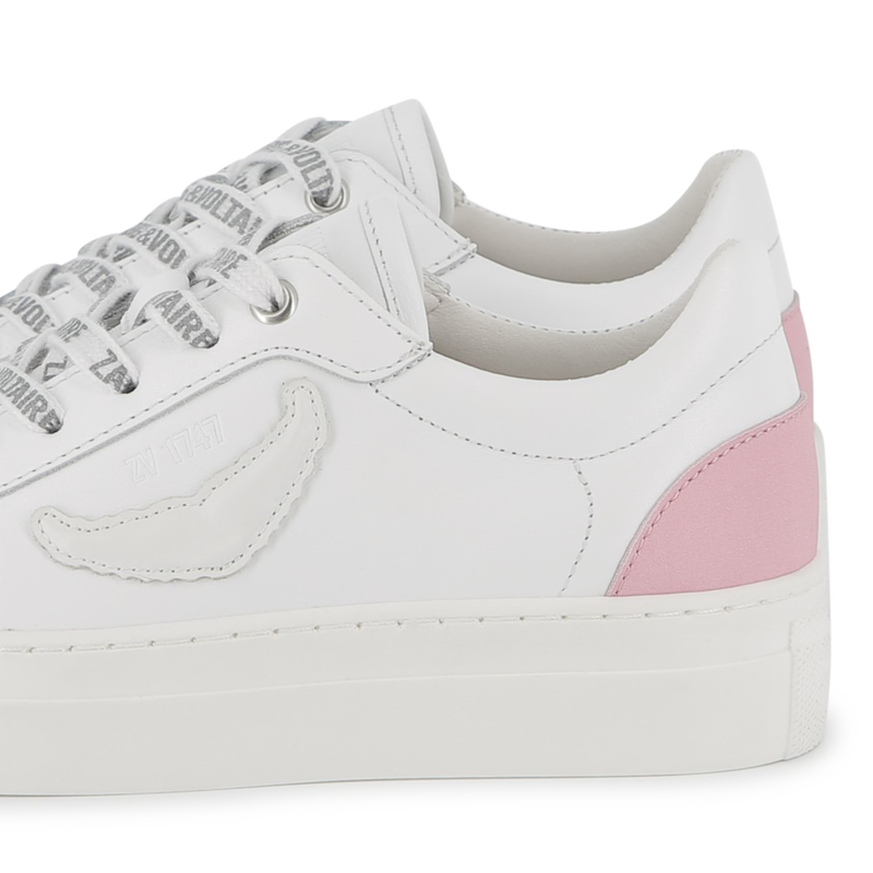 Ledersneakers zum Schn&uuml;ren