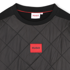 Sweatshirt mit Rundhalsausschnitt HUGO 
                    BOY