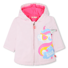 Gef&uuml;tterte Kapuzen-Regenjacke BILLIEBLUSH 
                    GIRL