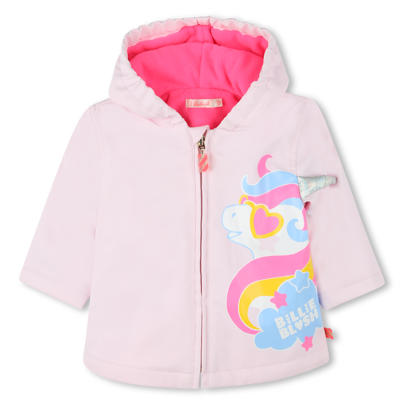 Gef&uuml;tterte Kapuzen-Regenjacke BILLIEBLUSH 
                        GIRL