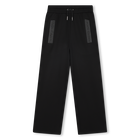 Hose mit Kordelzug, SCHWARZ, hi-res