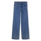 Jeans mit verstellbarer taille MICHAEL KORS 
                    GIRL