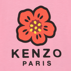 T-shirt mit druckknopf an der schulter KENZO KIDS 
                    GIRL