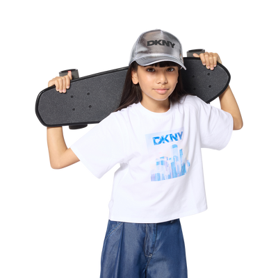 KURZ&Auml;RMELIGES T-SHIRT DKNY GIRL