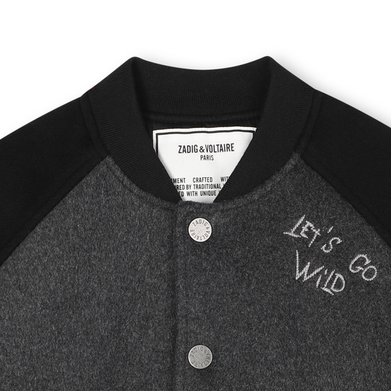 Zweifarbige Bomberjacke ZADIG & VOLTAIRE 
                        UNISEX