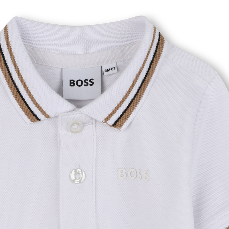 Kurz&auml;rmeliges Poloshirt BOSS 
                        BOY