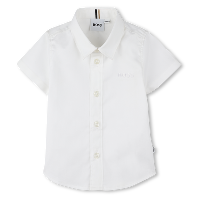 Kurz&auml;rmliges Baumwollhemd BOSS BOY