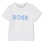 T-Shirt mit gedrucktem Logo BOSS 
                    BOY