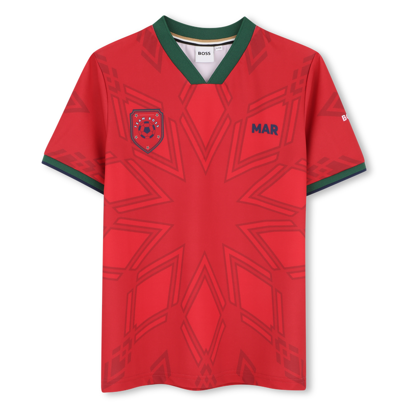 KURZ&Auml;RMELIGES T-SHIRT BOSS 
                        BOY