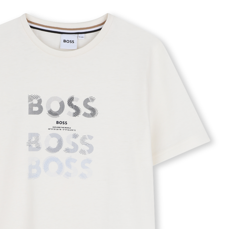 T-Shirt mit kurzen &Auml;rmeln BOSS 
                        BOY