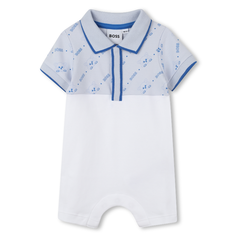 Kurzer Overall mit Polokragen BOSS 
                        BOY