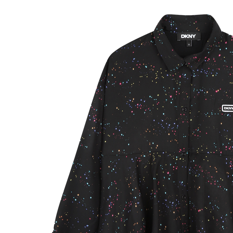 Kleid mit R&uuml;schen DKNY 
                        GIRL