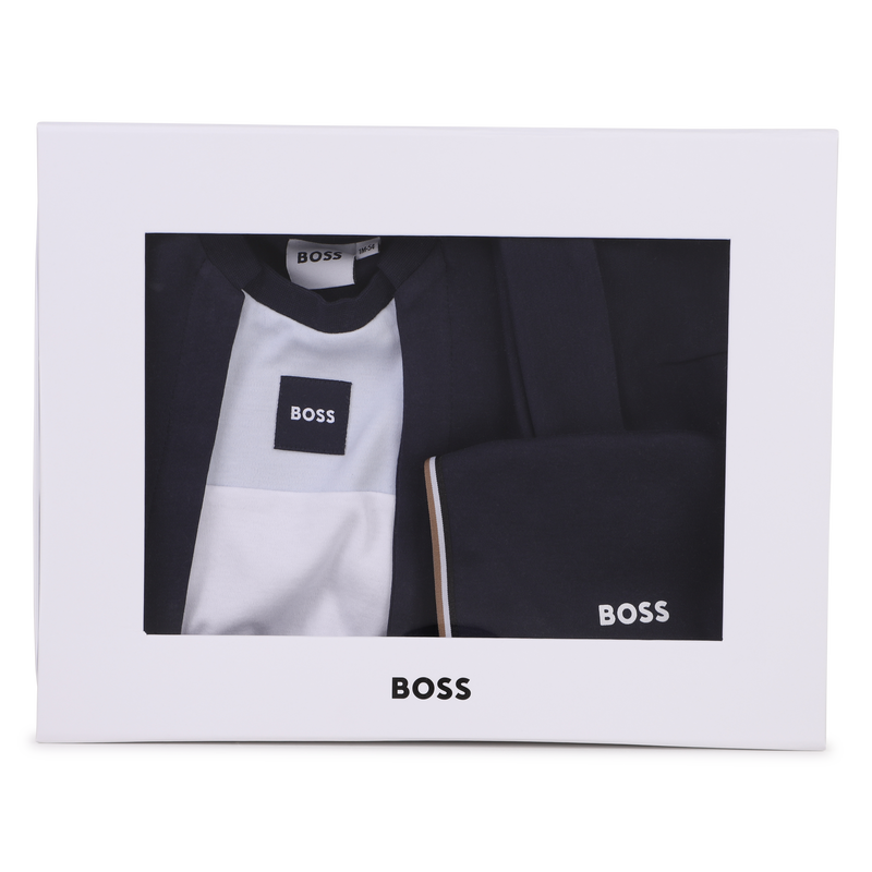 Pyjama-Set mit M&uuml;tze und L&auml;tzchen BOSS 
                        BOY