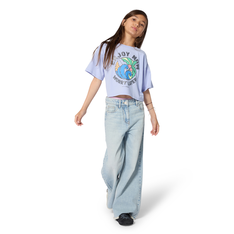 WEIT GESCHNITTENE JEANS BILLIEBLUSH 
                        GIRL