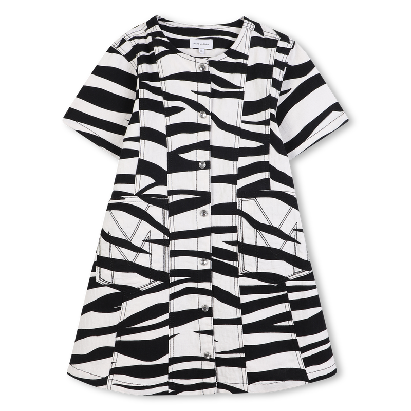 Kleid aus Jacquard-Twill MARC JACOBS 
                        GIRL