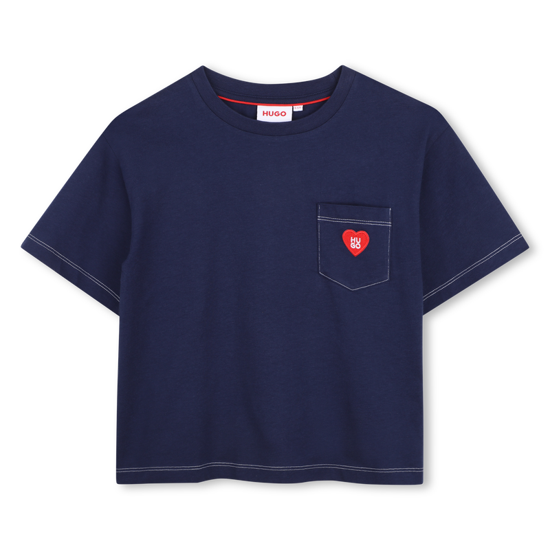 T-Shirt mit kurzen &Auml;rmeln HUGO 
                        M&Auml;DCHEN