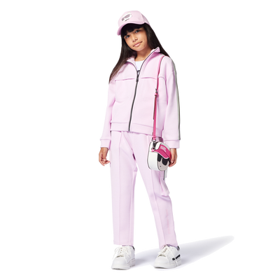 Verstellbare Tasche mit Zip KARL LAGERFELD KIDS GIRL