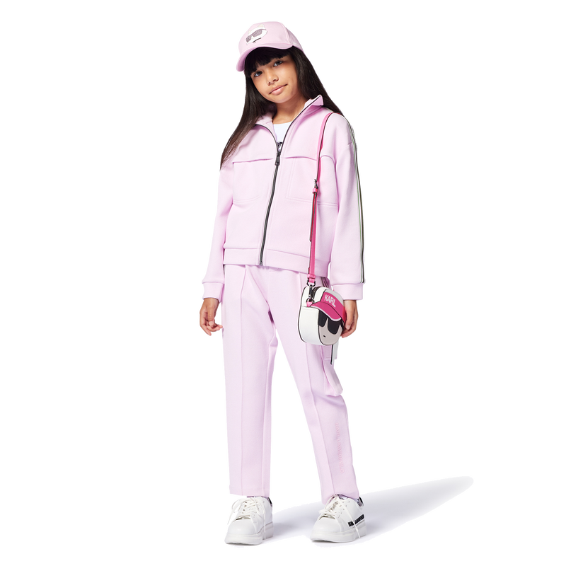 Verstellbare Tasche mit Zip KARL LAGERFELD KIDS 
                        GIRL