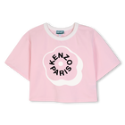 T-Shirt mit kurzen &Auml;rmeln, BLASSE APRIKOSEN, hi-res